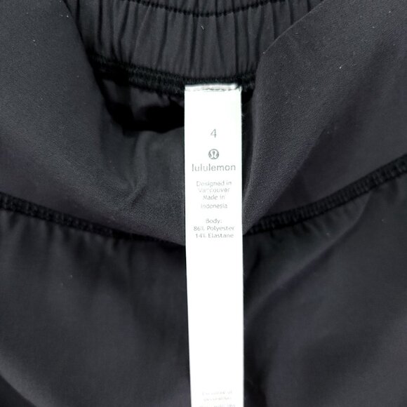 Lululemon Joggers Legging Women's 4 Black Active Pants High Rise - Picture 7 of 10